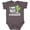 Charcoal Grey, variant on Inktastic I am Not a Hugger with Cactus Boys or Girls Baby Bodysuit