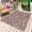 Red, variant on Red Brick Wall Outdoor Rug 4x6 Ft - Reversible Patio Rug Outdoor Camping Rugs, Vintage Farmhouse Stone Rocks Geometric Print Indoor Outdoor Area Rugs, Non-Slip Outdoor Carpet Runner for Deck/Porch