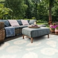 thumbnail image 4 of Safavieh Courtyard Harold Geometric Indoor/Outdoor Area Rug, Aqua/Beige, 5'3" x 7'7", 4 of 10