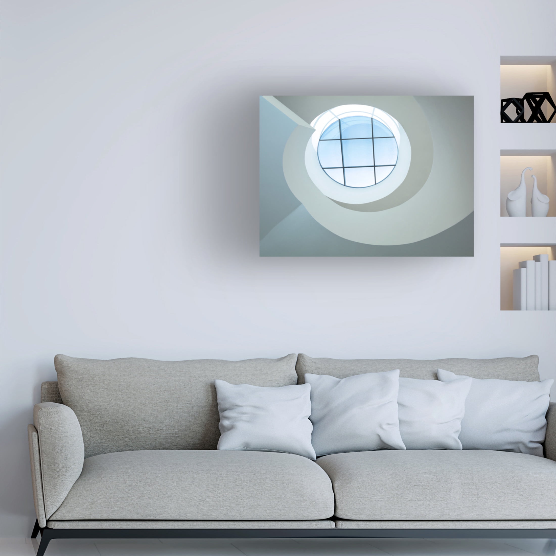 Canvas Wall Art - Marianne Wogeck 'Looking Up' Wall Art for Living Room, Bedroom, or Office D?cor by Trademark Fine Art - 32 x 24 Inches