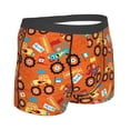 thumbnail image 4 of Uemuo Monster Truck,Truck Cartoon Pattern Men's Boxer Briefs,Trunk Anti-Chafing,Comfortable, Durable, and Stylish Underwear-Small, 4 of 9