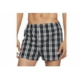 thumbnail image 2 of Calvin Klein NB4006 Classics Woven Boxer 3 Packs, Men's Cotton Underwear, 2 of 3