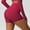 Red, variant on SEMPAI Womens Gym Workout Shorts Booty Lifting Bike High Waisted Tummy Control Scrunch High Waisted Yoga Shorts