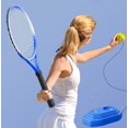 thumbnail image 3 of pieces - Tennis balls - Tennis balls with string - Self-learning tennis practice materials - Ball training equipment - Suitable for training and practicing tennis (yellow), 3 of 6