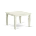 thumbnail image 3 of East West Furniture Dining Room Set Linen White, WECL7-LWH-W, 3 of 4