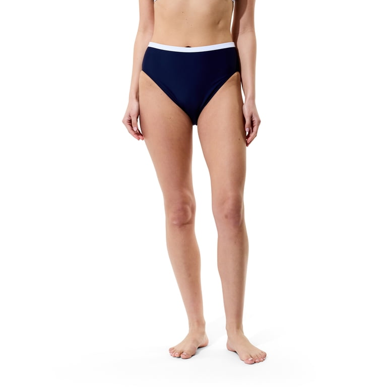 Speedo Women's High Waist Bikini Bottom, Sizes XS-XXL - Walmart.com