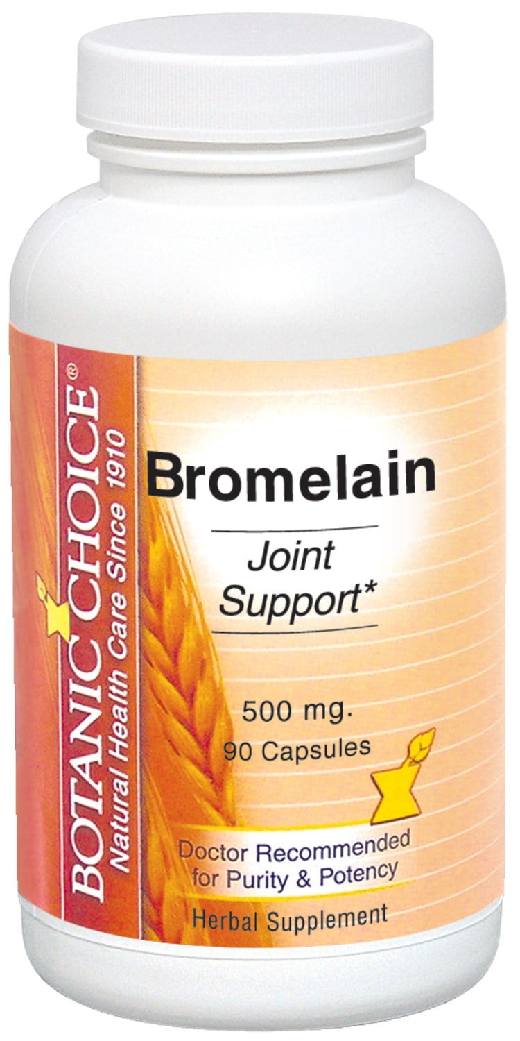 Botanic Choice Bromelain, 500 Mg, 90 Ct