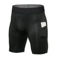 thumbnail image 2 of Labymos 3 Pack Men Sports Shorts Active Workout Underwear with Pocket, 2 of 7