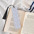 thumbnail image 4 of Kdxio Rabbit And Floral Print Metal Tassel Bookmarks,Perfect Gift for Art Lovers and Bookworms Metal Bookmarks for Women, 4 of 8