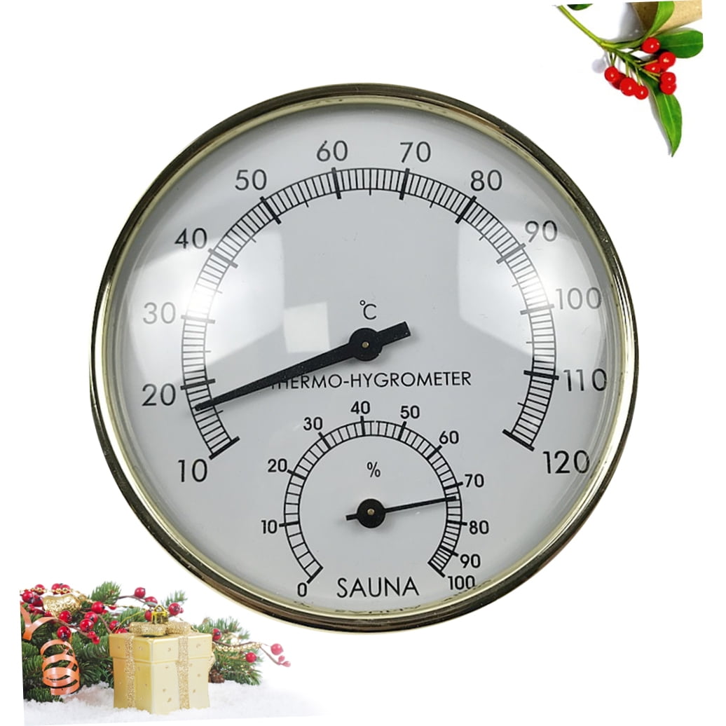 ETHZZLE Modern Analog Hygrometer for Precise Indoor Humidity Monitoring and Accurate Climate Control