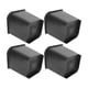 thumbnail image 5 of elevadores trapezoidales negros de 8 pulgadas para cama, silla, patas de apoyo, elevadores adicionales para muebles, color negro., 5 of 14