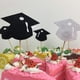 thumbnail image 2 of 20pcs Topper de Torta de Magdalena de Postre Decoración de de Graduación Forma de Casquillo de Graduación Gloria Selecciones de magdalenas, 2 of 9