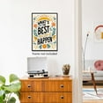 thumbnail image 2 of SYDposter Daily Reminder Positive Wall Art, Positive Affirmation Quote Wall Decor, Colorful What's The Best That Could Happen Uplifting Quote Poster, Boho Inspirational Art 16x24in Unframed, 2 of 6