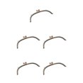 thumbnail image 2 of Maytalsory Metal Arch Frame Kiss Clasp Purse Bag DIY Bead Head Lock Grey 24.5cm 5Set, 2 of 6