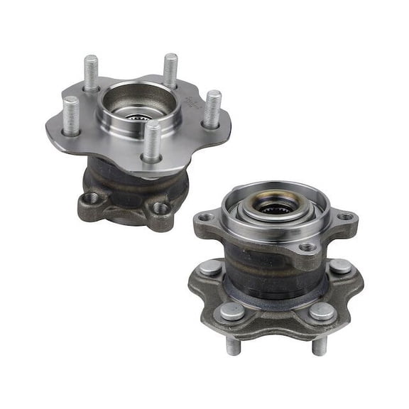 Rear Wheel Hub Assembly Set - Compatible with 2008 - 2013 Nissan Rogue 2009 2010 2011 2012
