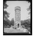 thumbnail image 2 of Historic Framed Print, Norumbega Tower, Charles River Reservation, Mass., 17-7/8" x 21-7/8", 2 of 9