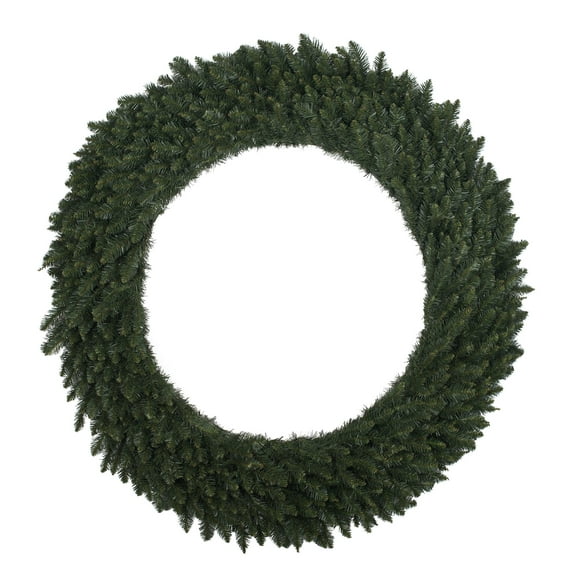 Vickerman 60" Camdon Fir Artificial Christmas Wreath, Unlit - Faux Holiday Wreath - Indoor Seasonal Home Decor