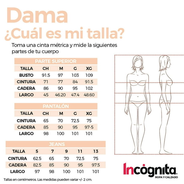 Pantalon Mujer De Vestir Formal Casual Recto Gris Comodo gris EG Incognita 550381 Bodega Aurrera en linea