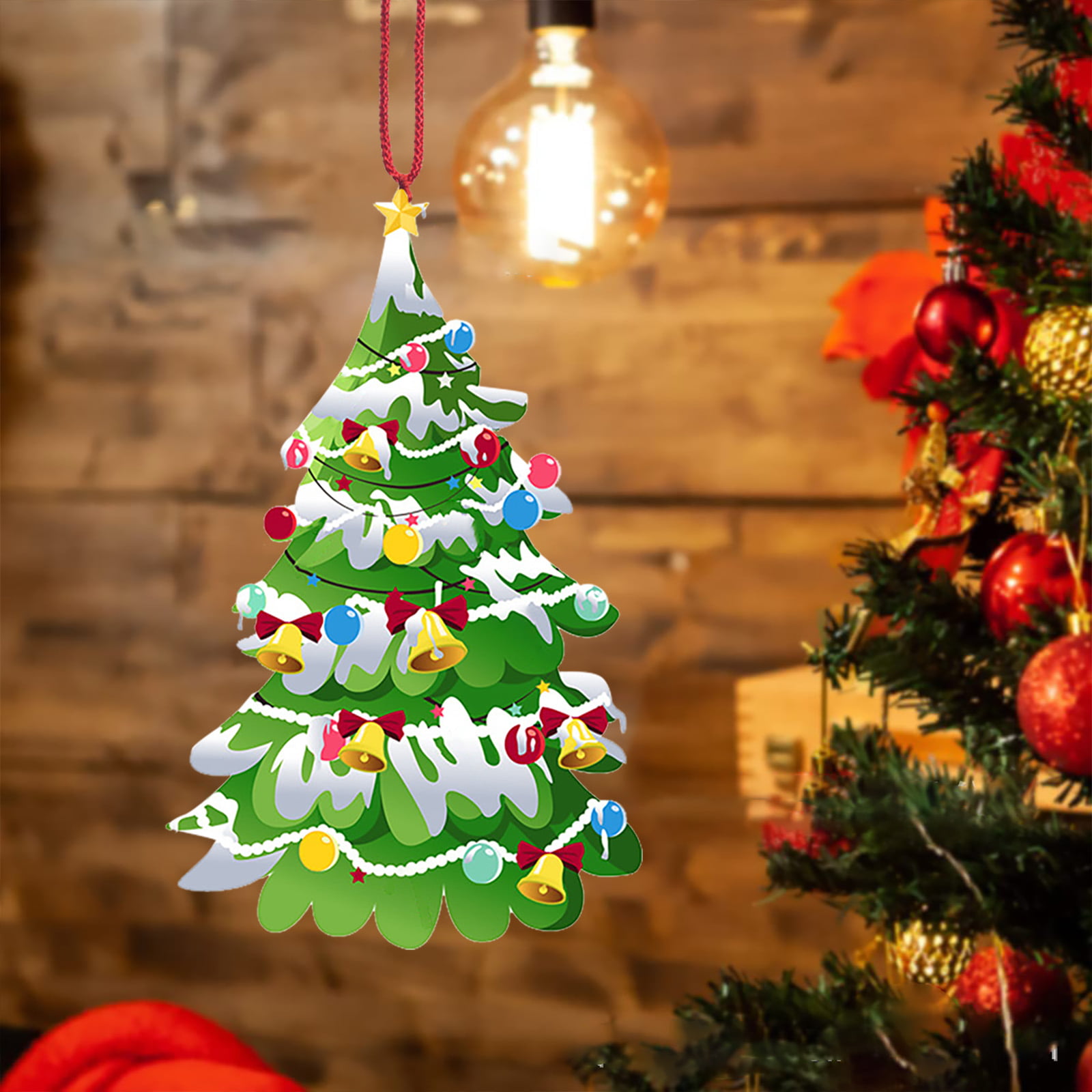  HHmei Christmas Decorations Indoor,Clearance Xmas  Gifts,Christmas Decoration Fun Doll Pendant with Tether Christmas Tree  Decoration Christmas Decorations Indoor 2 Dollar Items Only : Patio, Lawn &  Garden