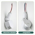 thumbnail image 4 of FRCOLOR motion light switch Smart Home Motion Sensor Light with Infrared Technology for Energy Saving Automatic Lighting Solutions White,6.3"X2.36"X2.05", 4 of 5