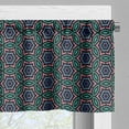 thumbnail image 5 of Ambesonne Abstract Valance & Curtain, Interwoven Floral Motifs, 55"x24", Multicolor, 5 of 6