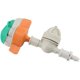 thumbnail image 1 of Rociador giratorio con regadera colgante Rociador Accesorios de riego de jardín para riego de jardín 5 piezas-blanco LingWen 8390613794673, 1 of 1
