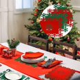 thumbnail image 4 of Napperon de Table de Noël, Napperon de Table de Noël, Napperons de Table à Manger, Napperon de Table Rouge, Napperons Résistants à la Chaleur, Rouge, 4 of 5
