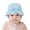 Style2-Blue baby girl hats, variant on Mceream Kids Sun Hat for Girls Boys Cute Cotton Wide Brim Bucket Hat Adjustable Sun Protection Toddler Summer Beach Hats Cotton Cute Rabbit Ears Cap Outdoor