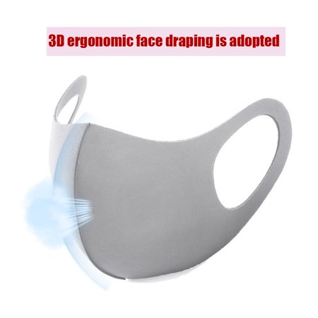 Download 10pcs Mouth Mask Anti Dust Face Mouth Cover Washable Face Mask Walmart Canada PSD Mockup Templates