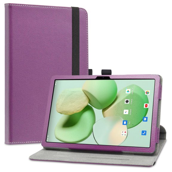 Labanema For DOOGEE T10 Rotating Case,DOOGEE 10.1 inch Tablet Case,360 Degree Rotary Stand Cover for DOOGEE T10 10.1" Tablet (2023),Purple