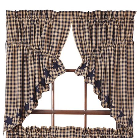 August Grove Diana Scalloped Prairie Swag 36 Curtain Valance