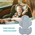 thumbnail image 2 of WXLCISI Car Seat Insert,Car Seat Insert for New Born,2 in 1 Baby Head Neck Body Support Pillow,Baby Stroller Cushion,Breathable Polyester Fiber Liner Mat,For Carseats Pushchair, 2 of 6