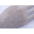 HaHaHappy Lace Gloves Women Short Floral Gloves Fingerless Gloves Tea