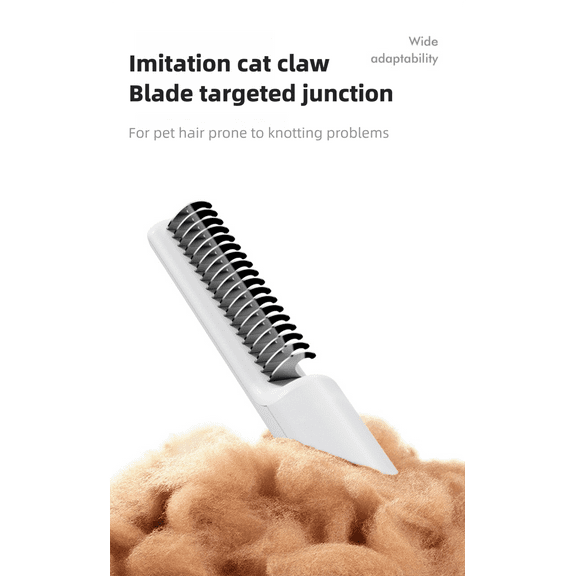 Deshedding Brush, Pet Grooming Tools for a Less Mess, Dematting, Detangling and Deshedding, Cleaner Home Environment