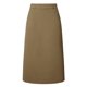 thumbnail image 1 of Falda de tubo para mujer Faldas midi de trabajo con espalda dividida de cintura alta marrón M, 1 of 2