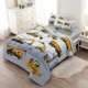 thumbnail image 2 of 4-Pcs Construcción Twin Size Boys Bedding Set, Kids Comforter Set for Teens, 2 of 7