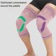thumbnail image 4 of Thin Knee Pads With High Elasticity And Compressions Patella Knee Pads For Running Cycling Jumping Rope Fitness And Leg Protection, 4 of 6
