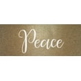 thumbnail image 2 of Allen, Kimberly 32x15 Gold Ornate Wood Framed with Double Matting Museum Art Print Titled - Peace Noel 1, 2 of 4