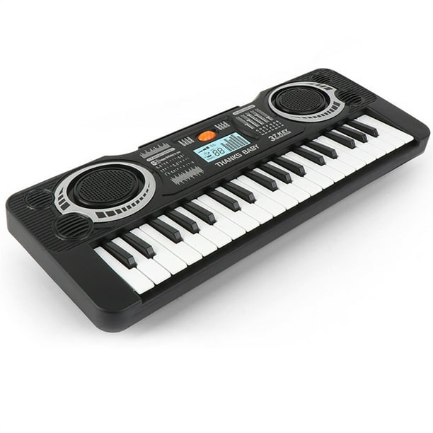 Piano electrónico Educativo Early Illustratorio Niños Batería Powered 37 Key Key Teckero Aula Música Música Instrumento sidaley FN001309-00B