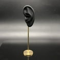 thumbnail image 4 of kurtrusly Earring Display Stand Human Ear Model Organizer Holder Showcase Stud Jewelry Left Ear Black Height: 18cm 1Set, 4 of 6
