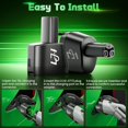 thumbnail image 3 of LJH 2-in-1 CCS1 & J1772 to Tesla Adapter for Model Y/3/S/X/Cybertruck - 250KW DC Fast Charging & 80A AC, NACS Compatible, Level 3 & Level 1-2 Charging Stations, 3 of 8