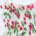 thumbnail image 4 of Robe Décontractée à Volants à Bretelles Florale d'Été pour Bébé Fille, 4 of 6