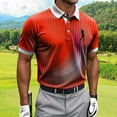 thumbnail image 5 of COSFO Golf Mens Polo Shirts Summer Athletic Business Short Sleeve Graphic Tees Quick Dry Pullover Collared Moisture Wicking Slim Fit Tops, 5 of 5