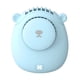 thumbnail image 2 of Ventilador portátil colgante de mástil - Recargable 1200mAh, diseño silencioso de 3 velocidades, blanco/rosa/azul, 4,6" x 3,8" x 1,8", 2 of 6