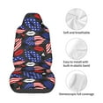 thumbnail image 4 of Wukai American With Lips Full Set Car Seat Covers with Soft Padding Universal Auto Front Seats Protector and Cushion Mat, 4 of 5