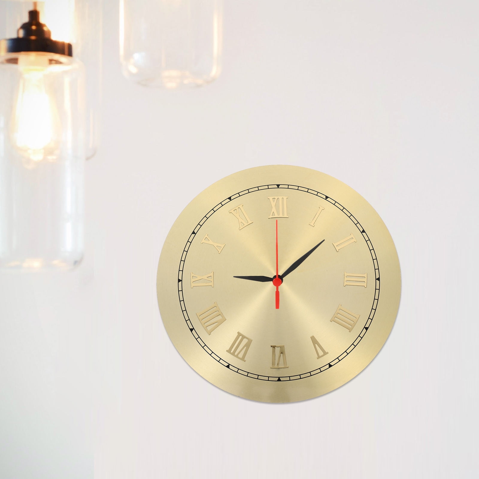 Baluue Metal Digital Clock Dial Kit - 1 Set for Hobbyists, Home Decoration, Crafting Projects, and Clock Repair Parts