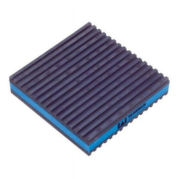 Morris Products TMP-3E 3 x 3 x 0.875 in. EVA Rubber Anti-Vibration Pads
