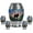 Blue Urn -10, variant on JAGASY Pig Urn for Ashes Adult Male & Female, Purple Large Urns for Human Ashes, Pink Decorative Urns for Friends, Handmade Cremation Urn for Boys & Girls, (10 Inch)