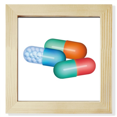 thumbnail image 1 of Pill Capsule Health Care Products Pattern Square Picture Frame Wall Tabletop Display, 1 of 3