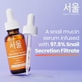 thumbnail image 3 of Serum SeoulCeuticals Snail Mucin 97,5% con ácido hialurónico 30 ml, 3 of 5